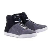 Alpinestars Chrome Air Motorcycle Sneakers Boots Shoes Black Cool Grey Blue