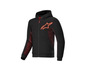 Alpinestars Chrome Air Sport MC Hoodie Black/RedL Black,Red
