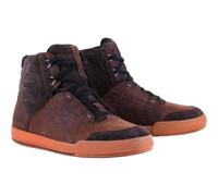 Alpinestars Chrome Crafted Drystar Motorcycle Motorbike Riding Shoes Brown Gum