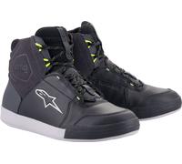 Alpinestars Chrome Drystar Waterproof Motorcycle Shoes, black/grey, size 6