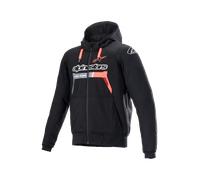 Alpinestars Chrome Ignition Motorcycle Textile Jacket, black-red, size L
