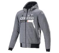 alpinestars Chrome Ignition Motorcycle Hoodie gray size M