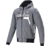 Alpinestars Chrome Ignition Motorcycle Textile Jacket, grey/black/white, size S