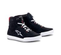 Alpinestars Chrome Motorcycle Shoes, black-white-red, size 47 for Men
