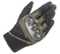 Alpinestars Chrome Motorcycle Gloves, black-green, size M