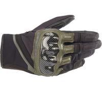 Alpinestars Chrome Motorcycle Gloves, black/green, size S