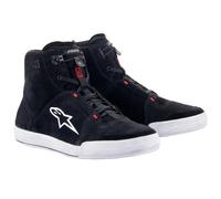 Alpinestars Chrome Motorcycle Motorbike Shoes Black/Cool Grey/Flo Red