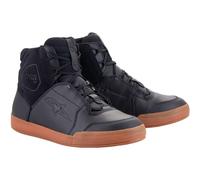 Alpinestars Chrome Motorcycle Motorbike Waterproof Shoes - Black / Black Gum