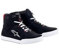 Alpinestars Chrome Motorcycle Shoes (Black/Red/White, 12.5)