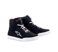 Alpinestars Chrome Motorcycle Shoes, black-white-red, size 47 for Men