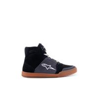 Alpinestars Chrome Shoes Black Asphalt Gum Blue, Size: 8