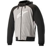 Chrome Sport Hoodie Melange Grey Black 3XL