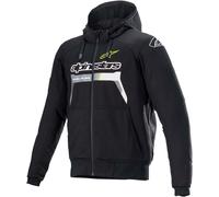 Alpinestars Chrome Sport Motorbike Motorcycle Textile Jacket Black / Yellow