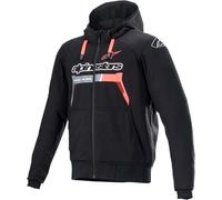 Alpinestars Chrome Sport Motorcycle Jacket Black Grey Orange