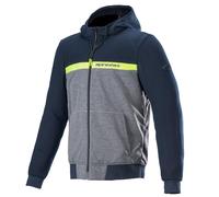 Alpinestars Chrome Street Hoodie Dark Navy Dark Gray Melange 2XL