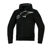 Alpinestars Chrome Superairflow Moto Motorcycle Hoodie Black / Dark Grey / White