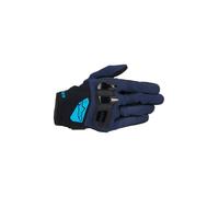 Alpinestars Chrome v2 Motorcycle Urban Gloves - Dark Blue / Hawaiian Ocean