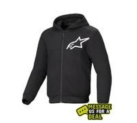 Alpinestars Chrome v2 Sport MC Hoodie Black/WhiteS Black,White