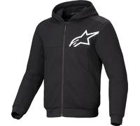 Alpinestars Chrome V2 Sport Motorcycle Zip Hoodie, black, size 5XL