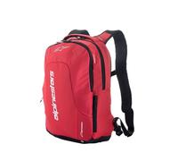 Alpinestars City Hunter V2 Motorcycle Backpack, Waterproof, Lightweight, Ergonomic Design, Padded & Secure Storage for Riders, Red/Black, One Size, Motorcycling