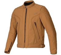 Alpinestars Clayton Motorcycle Jacket Water Resistant - Brown Useful/Light Gold