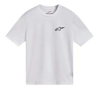 Alpinestars Combo Back Motorcycle Casual SS CSF T-Shirt - White / Black