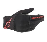 Alpinestars Motorcycle gloves Copper Gloves Black Red Fluo, BLACK/RED/FLUO, S,35684201030- S