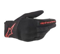 Alpinestars Motorcycle gloves Copper Gloves Black Red Fluo, BLACK/RED/FLUO, M