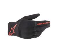 Alpinestars Copper Textile Gloves Motorbike Motorcycle Urban Black Red Fluo