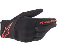 Alpinestars Copper Motorcycle Gloves, black-red, size XL for Men