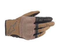 Alpinestars Copper Motorcycle Short Textile Gloves (Teak/Brown)