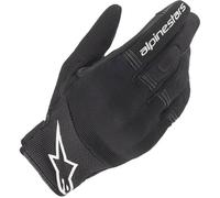 Alpinestars Copper Textile Gloves Motorbike Motorcycle Urban Black White