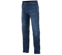 Alpinestars Copper V2 Plus Motorcycle Pants Denim Dark Blue