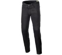 Alpinestars Copper V3 Denim Jeans Motorbike Motorcycle Black Rinse