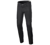 Alpinestars Copper V3 Denim Motorcycle Textile Pants, black, size 33
