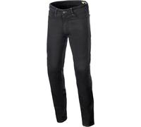 Alpinestars Copper V3 Denim Motorcycle Textile Pants, black, size 36