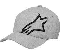 Alpinestars Corp Shift 2 Flexfit Cap / Hat Basebal Casual Wear -Heather Grey/Blk
