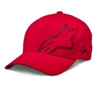 Alpinestars, Corp Shift Edit Delta Hat Baseball Cap, Red, LXL, Men's