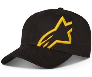 Alpinestars Corp Snap 2 Cap, black/yellow, One size