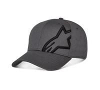 Alpinestars Corp Snap 2 Motorcycle Hat Unisex Cap Snap Back Black Grey