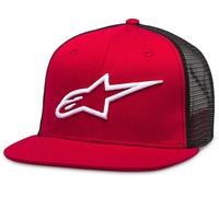 Alpinestars Men's Corp Trucker Baseball Cap, Red