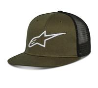 Alpinestars Corp Trucker Hat Snap Back Baseball Casual Cap White Green Red