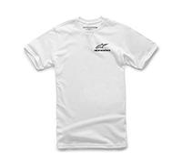 Alpinestars, Corporate Tee, Short Sleeve Shirt, White, M, Man