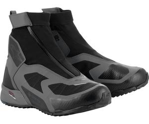 Alpinestars CR-8 Gore-Tex waterproof Motorcycle Shoes, black/grey/blue, size 12