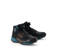 Alpinestars CR-X Drystar Motorcycle Shoes, orange/green, size 8,5 (41)