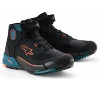 Alpinestars CR-X Drystar Motorcycle Shoes, orange/green, size 6 (38)