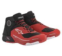 Alpinestars CR-X Drystar Motorcycle Shoes, black-red, size 42 43