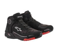 Alpinestars CR-X Drystar Motorcycle Shoes, green-brown, size 45