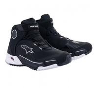 Alpinestars CR-X Drystar Motorcycle Shoes, black-white, size 43 for Men