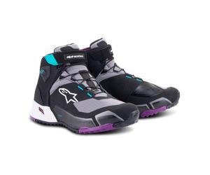 Alpinestars CR-X Drystar® Women's MC Shoes Plom Tea Black/Grey/Plum/Teal41 Black,Grey,Plum,Teal